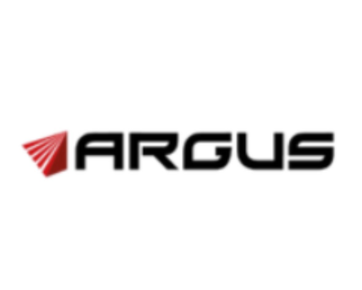 Logotipo oficial da Argus Engenharia, expositor de sistemas de combate e detecção na Expo Incêndio.