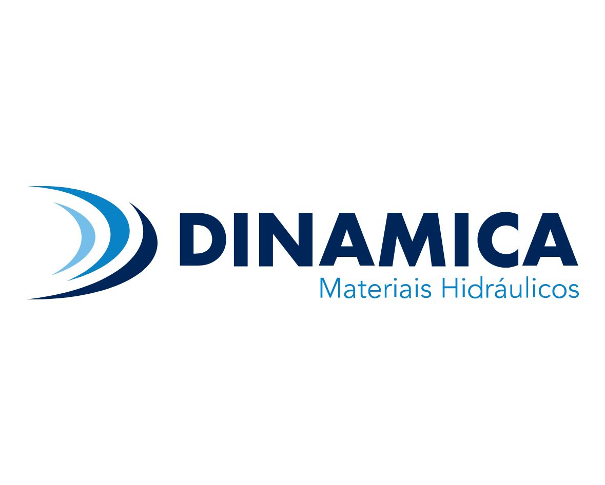 Logotipo oficial da Dinâmica, expositor de combate a incêndio na Expo Incêndio.