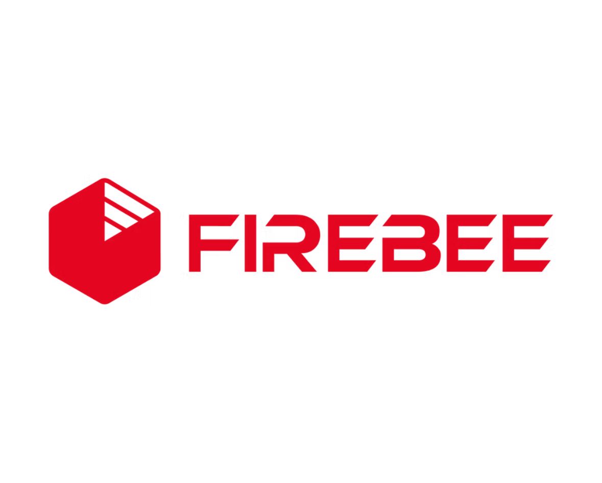 Logotipo oficial da Firebee, expositor de detecção e alarme de incêndio na Expo Incêndio.
