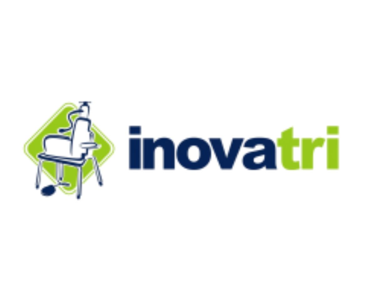 Logotipo oficial da Inovatri, expositor de combate a incêndio na Expo Incêndio.